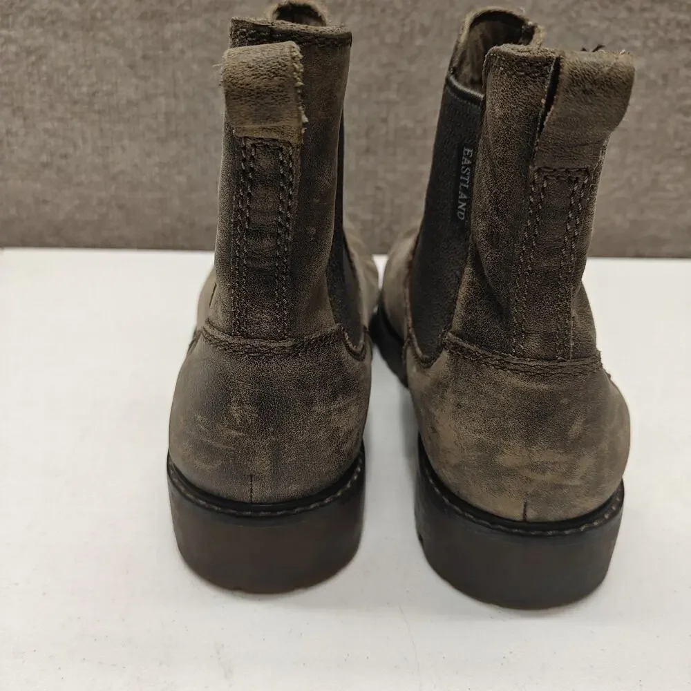 Eastland Ida Chelsea Women's Boot Size 8.5 Rustic Brown Faded